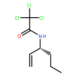 Acetamide, 2,2,2-trichloro-N-[(1R)-1-ethenylbutyl]-