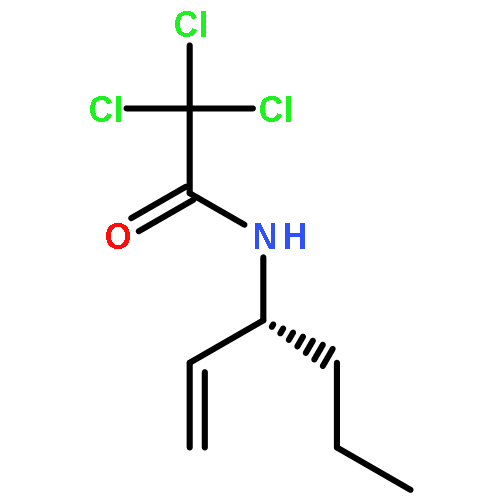 Acetamide, 2,2,2-trichloro-N-[(1R)-1-ethenylbutyl]-