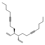 5,13-Octadecadiyne, 9,10-diethenyl-, (9R,10R)-rel-