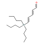 2,4-Pentadienal, 5-(tributylstannyl)-, (2E,4E)-