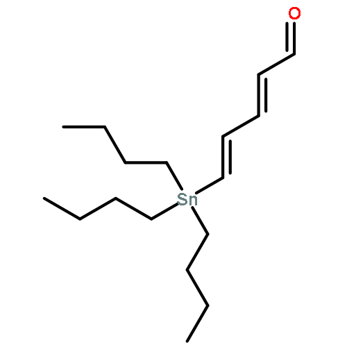 2,4-Pentadienal, 5-(tributylstannyl)-, (2E,4E)-