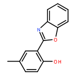 Phenol, 2-(2-benzoxazolyl)-4-methyl-