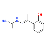 Hydrazinecarboxamide, 2-[1-(2-hydroxyphenyl)ethylidene]-