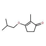 2-Cyclopenten-1-one, 2-methyl-3-(2-methylpropoxy)-