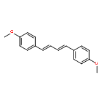 Benzene, 1,1'-(1,3-butadiene-1,4-diyl)bis[4-methoxy-, (E,E)-