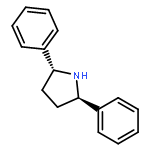 Pyrrolidine, 2,5-diphenyl-, (2R,5R)-rel-