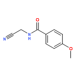 N-(cyanomethyl)-4-methoxybenzamide