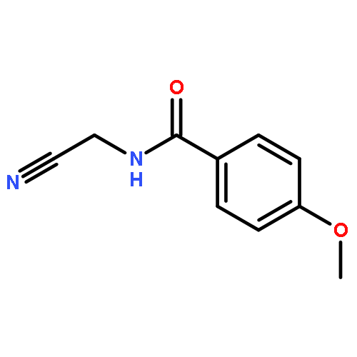 N-(cyanomethyl)-4-methoxybenzamide