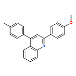 Quinoline, 2-(4-methoxyphenyl)-4-(4-methylphenyl)-