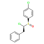 Benzene, 1-chloro-4-[(R)-[(1R)-1-chloro-2-phenylethyl]sulfinyl]-