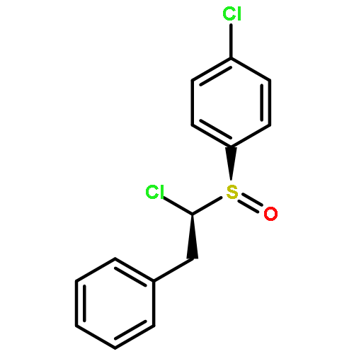 Benzene, 1-chloro-4-[(R)-[(1R)-1-chloro-2-phenylethyl]sulfinyl]-