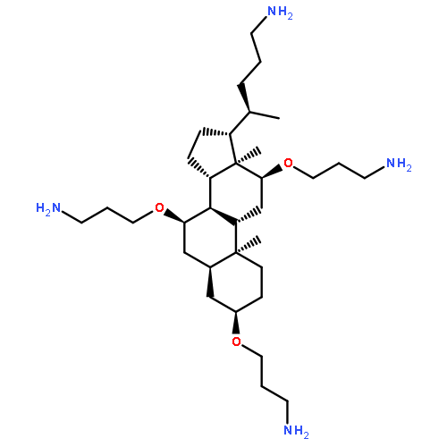 Cholan-24-amine, 3,7,12-tris(3-aminopropoxy)-, (3a,5b,7a,12a)-