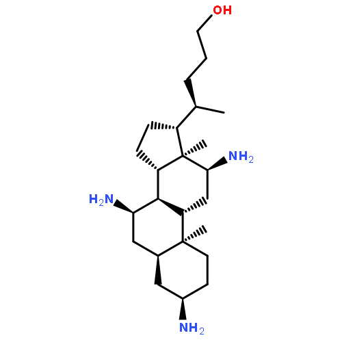 Cholan-24-ol, 3,7,12-triamino-, (3a,5b,7a,12a)-