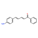 2,4-Pentadien-1-one, 5-(4-aminophenyl)-1-phenyl-