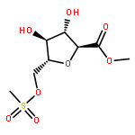 D-Mannonic acid, 2,5-anhydro-, methyl ester, 6-methanesulfonate