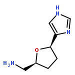 2-Furanmethanamine, tetrahydro-5-(1H-imidazol-4-yl)-, (2S,5R)-