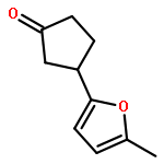 Cyclopentanone, 3-(5-methyl-2-furanyl)-