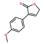 2(5H)-Furanone, 3-(4-methoxyphenyl)-