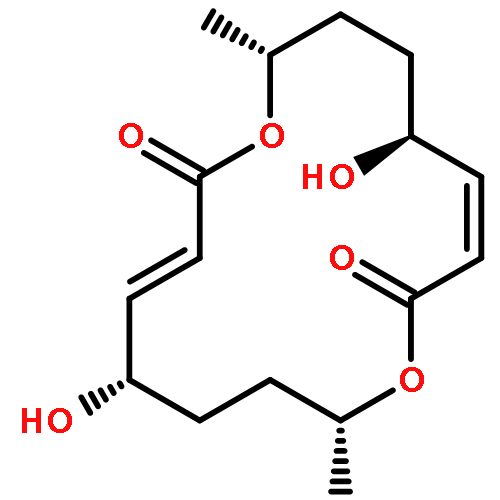 1,9-Dioxacyclohexadeca-3,11-diene-2,10-dione,5,13-dihydroxy-8,16-dimethyl-, (3E,5S,8R,11E,13S,16R)-