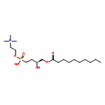 3,5,9-Trioxa-4-phosphanonadecan-1-aminium,4,7-dihydroxy-N,N,N-trimethyl-10-oxo-, inner salt, 4-oxide, (7R)-