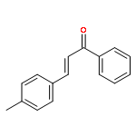 ((2E)-3-(4-methylphenyl)-1-phenylprop-2-en-1-one )