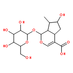 [1S-(1α,4aα,6α,7α,7aα)]-1-(β-D-glucopyranosyloxy)-1,4a,5,6,7,7a-hexahydro-6-hydroxy-7-methylcyclopenta[c]pyran-4-carboxylic acid