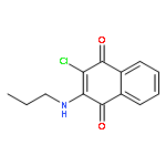 1,4-Naphthalenedione,2-chloro-3-(propylamino)-