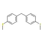 Benzene, 1,1'-methylenebis[4-(methylthio)-