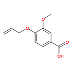 Benzoic acid,3-methoxy-4-(2-propen-1-yloxy)-