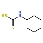 Carbamodithioic acid, cyclohexyl-