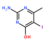 2-Amino-5-iodo-6-methylpyrimidin-4-ol