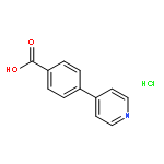 Benzoic acid, 4-(4-pyridinyl)-, hydrochloride