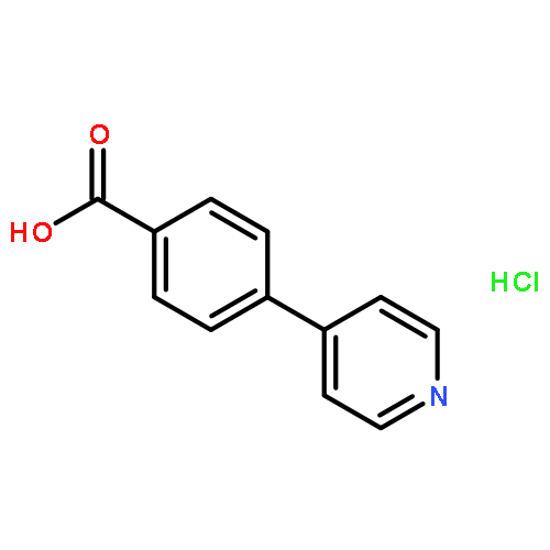 Benzoic acid, 4-(4-pyridinyl)-, hydrochloride