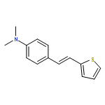 Benzenamine, N,N-dimethyl-4-[(1E)-2-(2-thienyl)ethenyl]-