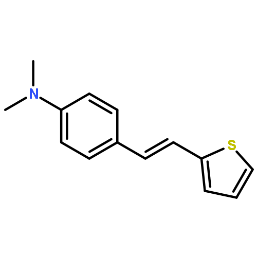 Benzenamine, N,N-dimethyl-4-[(1E)-2-(2-thienyl)ethenyl]-