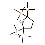 1-Germolanylidene, 2,2,5,5-tetrakis(trimethylsilyl)-