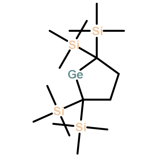 1-Germolanylidene, 2,2,5,5-tetrakis(trimethylsilyl)-