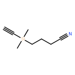 Butanenitrile, 4-(ethynyldimethylsilyl)-