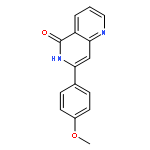 1,6-Naphthyridin-5(6H)-one, 7-(4-methoxyphenyl)-