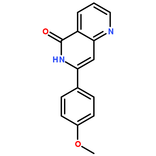 1,6-Naphthyridin-5(6H)-one, 7-(4-methoxyphenyl)-