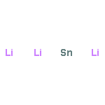 Lithium, compd. with tin (3:1)