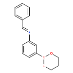 Benzenamine, 3-(1,3,2-dioxaborinan-2-yl)-N-(phenylmethylene)-