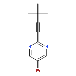 5-BROMO-2-(3,3-DIMETHYLBUT-1-YNYL)PYRIMIDINE 