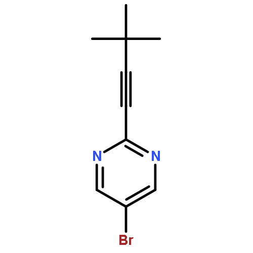 5-BROMO-2-(3,3-DIMETHYLBUT-1-YNYL)PYRIMIDINE 