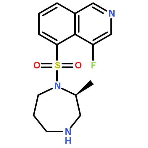 4-fluoro-5-[[(2S)-2-methyl-1,4-diazepan-1-yl]sulfonyl]isoquinoline