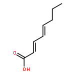 2,4-Octadienoic acid, (E,E)-