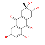 9,10-Anthracenedione,1,2,3,4-tetrahydro-2,3,5-trihydroxy-7-methoxy-2-methyl-, (2S,3R)-