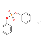 Phosphoric acid,diphenyl ester, silver(1+) salt (1:1)