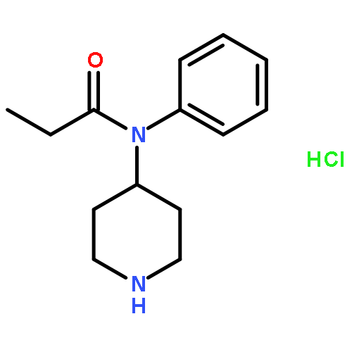 3,3,3-TRIDEUTERIO-N-PHENYL-N-PIPERIDIN-4-YLPROPANAMIDE;HYDROCHLORIDE 