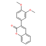 3-(3,4-DIMETHOXYPHENYL)CHROMEN-2-ONE 